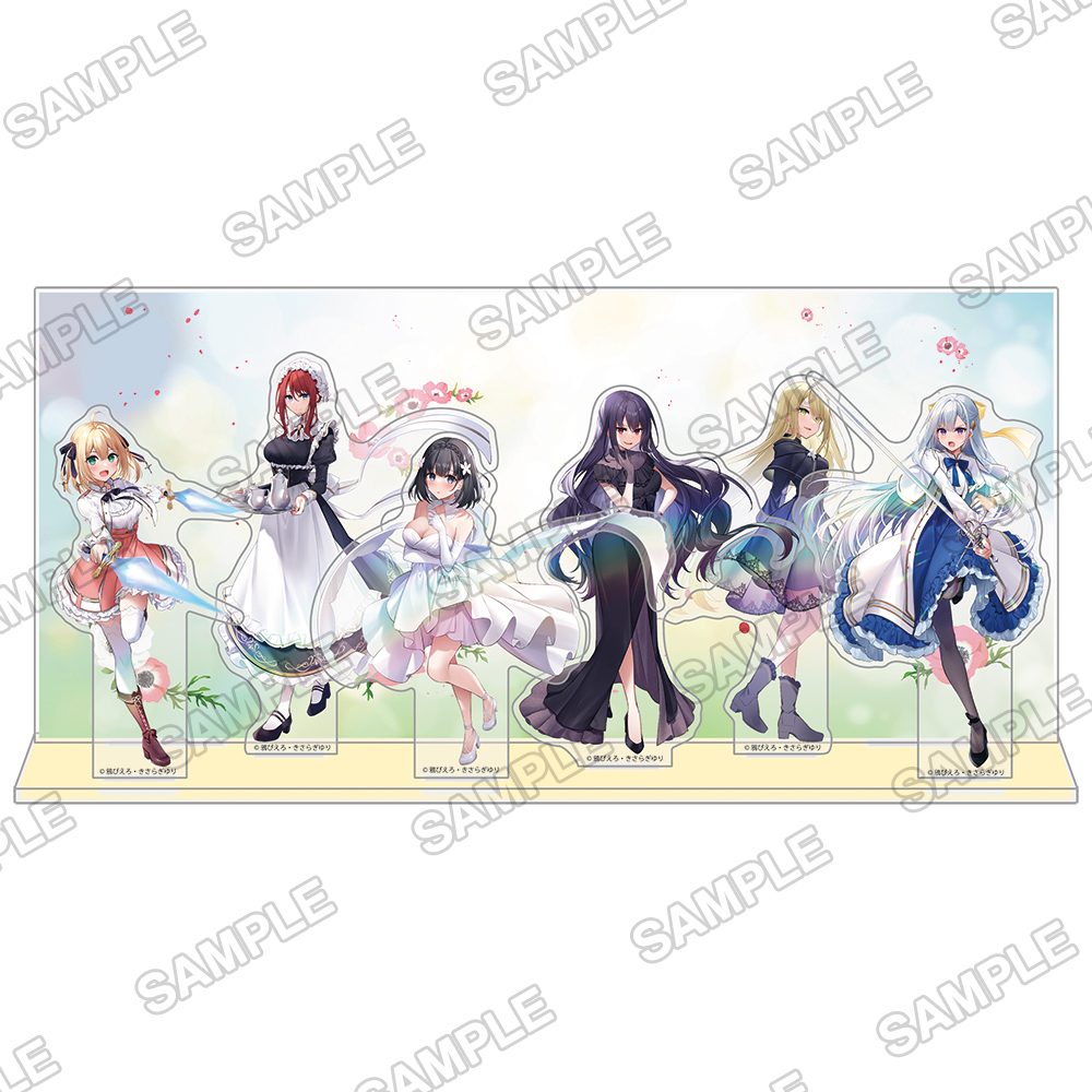 転生王女と天才令嬢の魔法革命 アクリルジオラマ ("The Magical Revolution of the Reincarnated Princess and the Genius Young Lady" Acrylic Diorama)