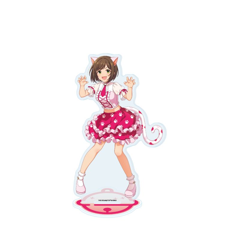 アクリルスタンド アイドルマスター シンデレラガールズ 24 前川みく 猫Ver.(描き下ろしイラスト) (Acrylic Stand "The Idolmaster Cinderella Girls" 24 Maekawa Miku Cat Ver. (Original Illustration))