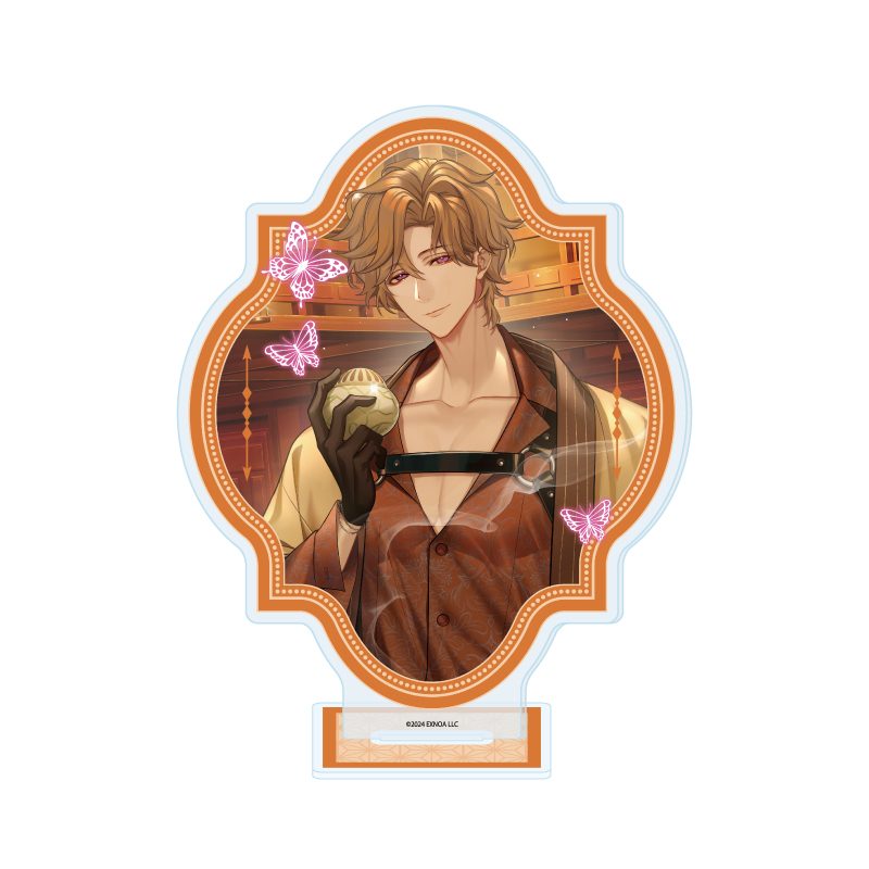 アクリルスタンド 夢幻楼と眠れぬ蝶 17 鳴神ライ(公式イラスト) (Acrylic Stand "Dream Tower and the Sleepless Butterfly" 17 Narukami Rai (Official Illustration))