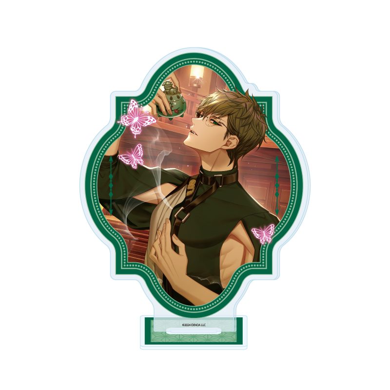 アクリルスタンド 夢幻楼と眠れぬ蝶 21 狛谷獅子雄(公式イラスト) (Acrylic Stand "Dream Tower and the Sleepless Butterfly" 21 Komatani Shishio (Official Illustration))