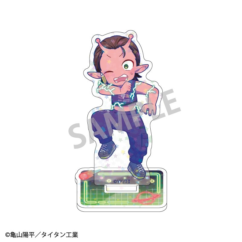 銀河特急 ミルキー☆サブウェイ ホログラムミニアクリルスタンド カナタ 描き起こし第2弾 ("MILKY SUBWAY THE GALACTIC LIMITED EXPRESS" Hologram Mini Acrylic Stand Kanata Original Illustration Vol. 2)