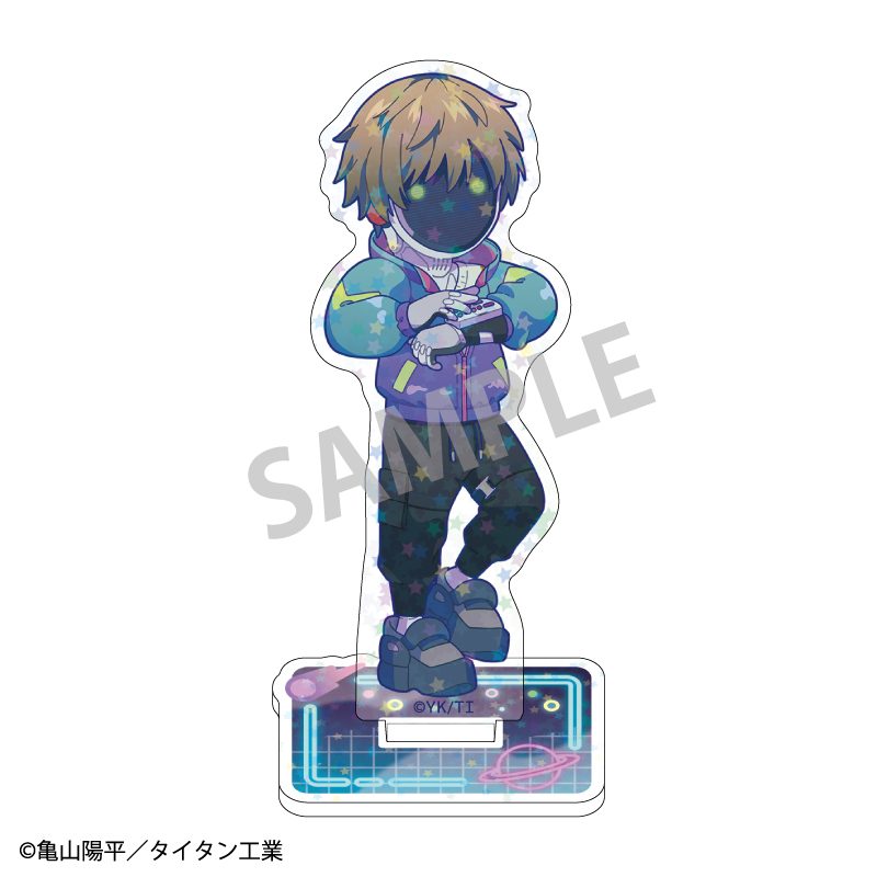 銀河特急 ミルキー☆サブウェイ ホログラムミニアクリルスタンド マックス 描き起こし第2弾 ("MILKY SUBWAY THE GALACTIC LIMITED EXPRESS" Hologram Mini Acrylic Stand Max Original Illustration Vol. 2)