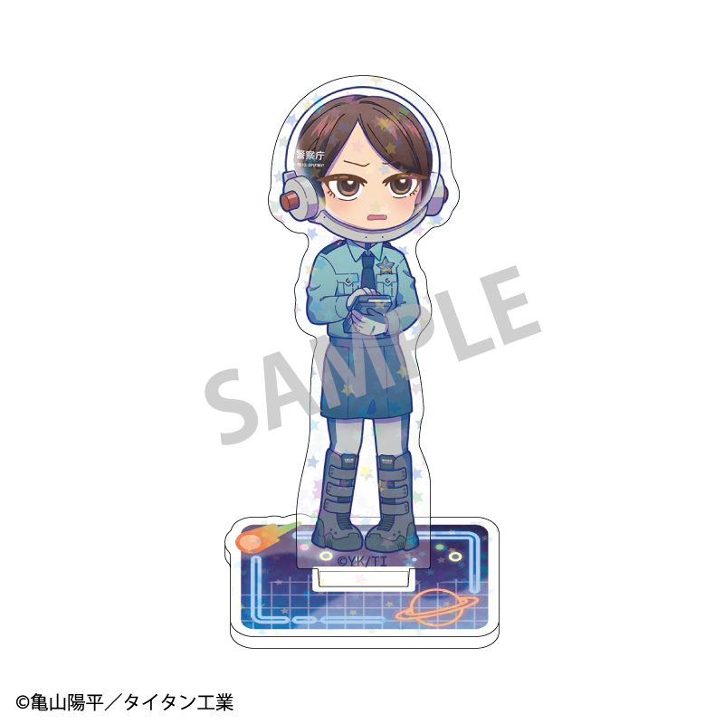 銀河特急 ミルキー☆サブウェイ ホログラムミニアクリルスタンド リョーコ 描き起こし第2弾 ("MILKY SUBWAY THE GALACTIC LIMITED EXPRESS" Hologram Mini Acrylic Stand Ryoko Original Illustration Vol. 2)