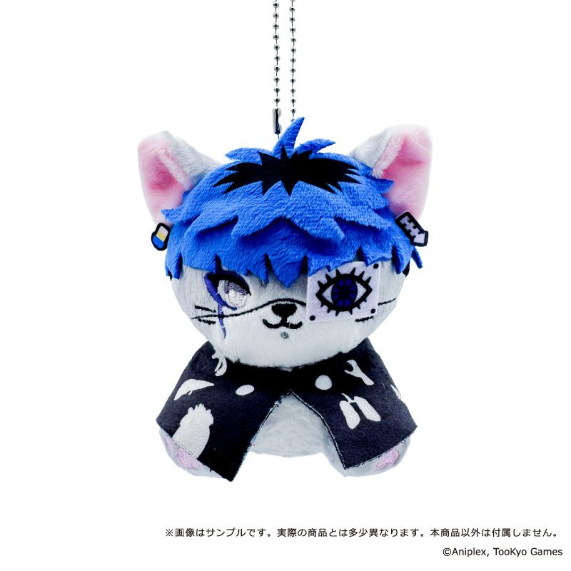 HUNDRED LINE -最終防衛学園- ぷてぃまるず ぬいぐるみマスコット 06 面影歪 ("The Hundred Line -Last Defense Academy-" Petitmaruzu Plush Mascot 06 Omokage Yugamu)