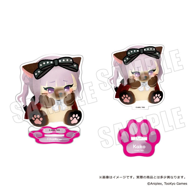 HUNDRED LINE -最終防衛学園- ぷてぃまるず アクリルスタンド 05 九十九過子 ("The Hundred Line -Last Defense Academy-" Petitmaruzu Acrylic Stand 05 Tsukumo Kako)