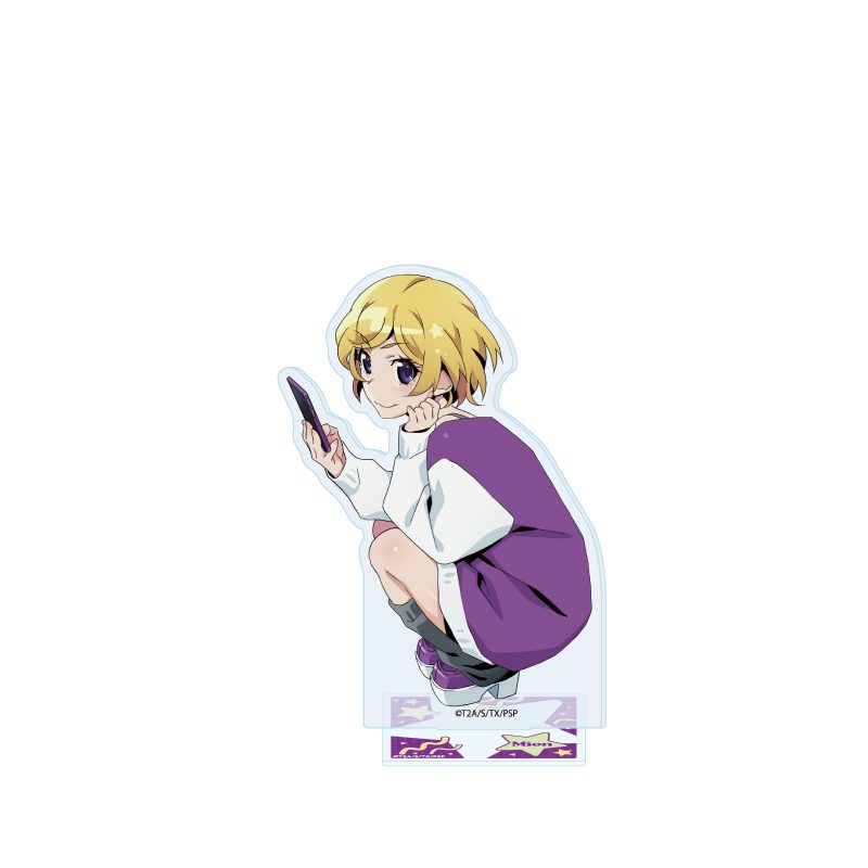 アクリルスタンド プリティーリズム・オーロラドリーム 03 高峰みおん 15周年Ver.(描き下ろしイラスト) (Acrylic Stand "Pretty Rhythm: Aurora Dream" 03 Takamine Mion 15th Anniversary Ver. (Original Illustration))
