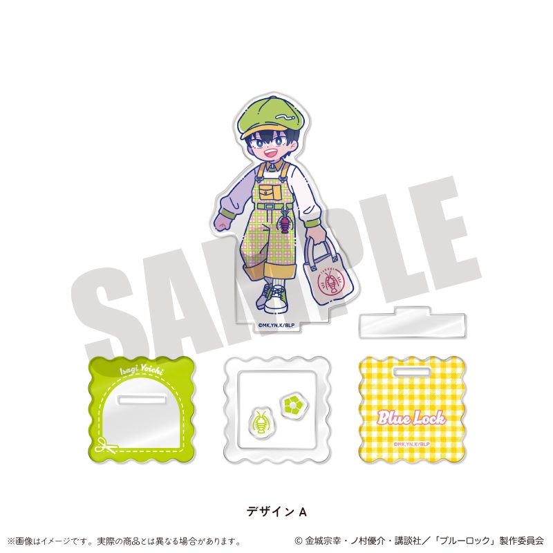 ブルーロック アクリルスタンド にゅーとろ 第3弾 A 潔世一 ("Blue Lock" Acrylic Stand Newtoro Vol. 3 A Isagi Yoichi)