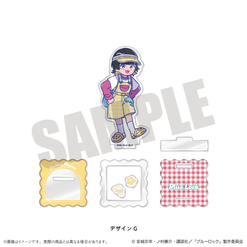 ブルーロック アクリルスタンド にゅーとろ 第3弾 G 蜂楽廻 ("Blue Lock" Acrylic Stand Newtoro Vol. 3 G Bachira Meguru)