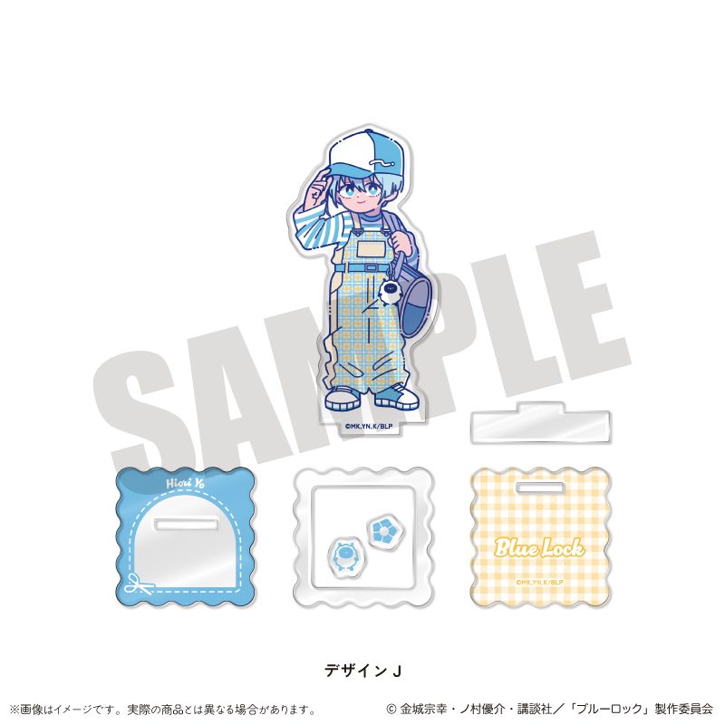 ブルーロック アクリルスタンド にゅーとろ 第3弾 J 氷織羊 ("Blue Lock" Acrylic Stand Newtoro Vol. 3 J Hiori Yo)