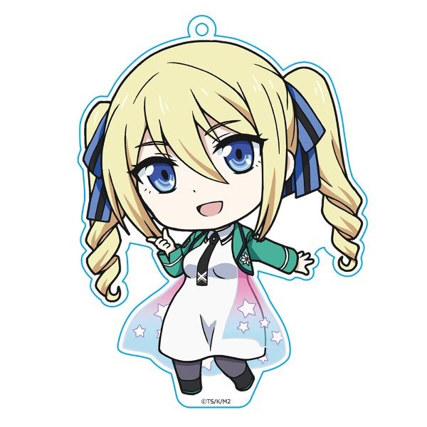 魔法科高校の劣等生 来訪者編 ぷにこれ!キーホルダー(スタンド付) アンジェリーナ=クドウ=シールズ 制服Ver. ("The Irregular at Magic High School: Visitor Arc" Puni Colle! Key Chain (with Stand) Angelina Kudou Shields School Uniform Ver.)