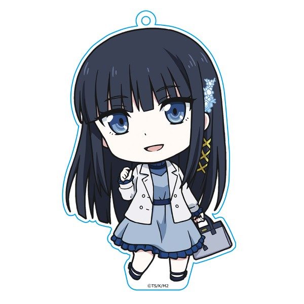 魔法科高校の劣等生 来訪者編 ぷにこれ!キーホルダー(スタンド付) 司波深雪 私服Ver. ("The Irregular at Magic High School: Visitor Arc" Puni Colle! Key Chain (with Stand) Shiba Miyuki Casual Outfit Ver.)