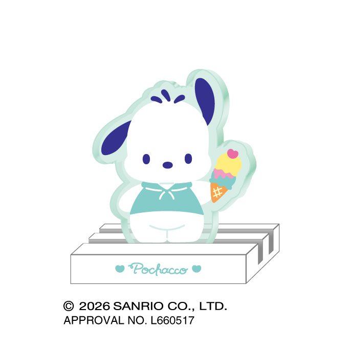 サンリオキャラクターズ キャもカもスタンド ポチャッコ (Sanrio Characters Kya and Ka Mo Stand Pochacco)