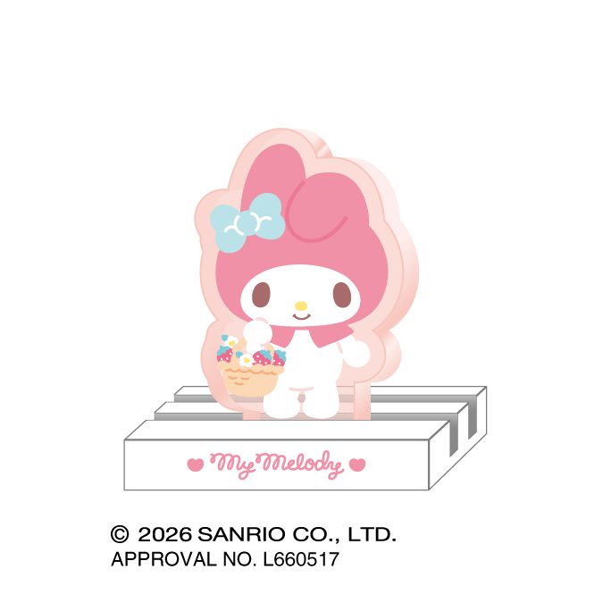 サンリオキャラクターズ キャもカもスタンド マイメロディ (Sanrio Characters Kya and Ka Mo Stand My Melody)