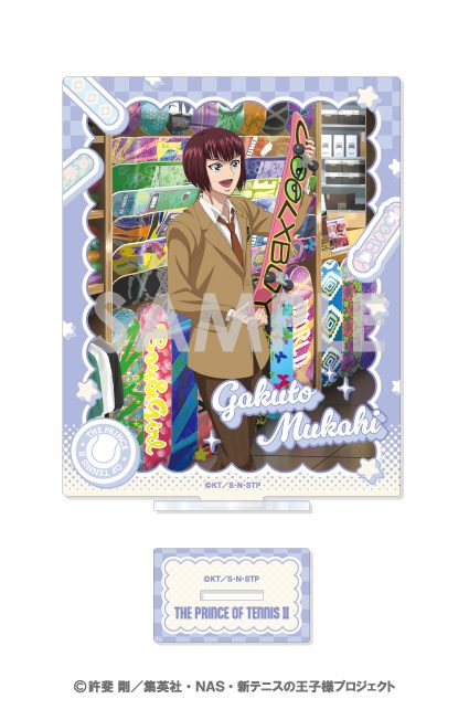新テニスの王子様 アクリルスタンド-in SHOPPING- 5 向日岳人 ("New The Prince of Tennis" Acrylic Stand -in Shopping- 5 Mukahi Gakuto)