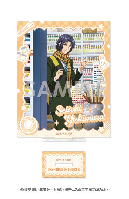 新テニスの王子様 アクリルスタンド-in SHOPPING- 6 幸村精市 ("New The Prince of Tennis" Acrylic Stand -in Shopping- 6 Yukimura Seiichi)