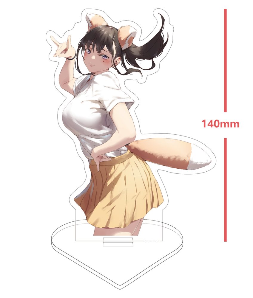 HOBBYOTAKU きつねマミちゃん アクリルスタンド (HOBBYOTAKU KITSUNE MAMI-CHAN ACRYLIC STAND)