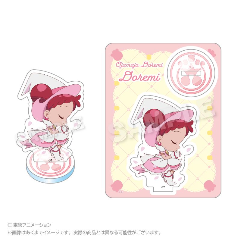 おジャ魔女どれみ ミニキャラアクリルマスコット どれみ ("Ojamajo Doremi" Mini Character Acrylic Mascot Doremi)