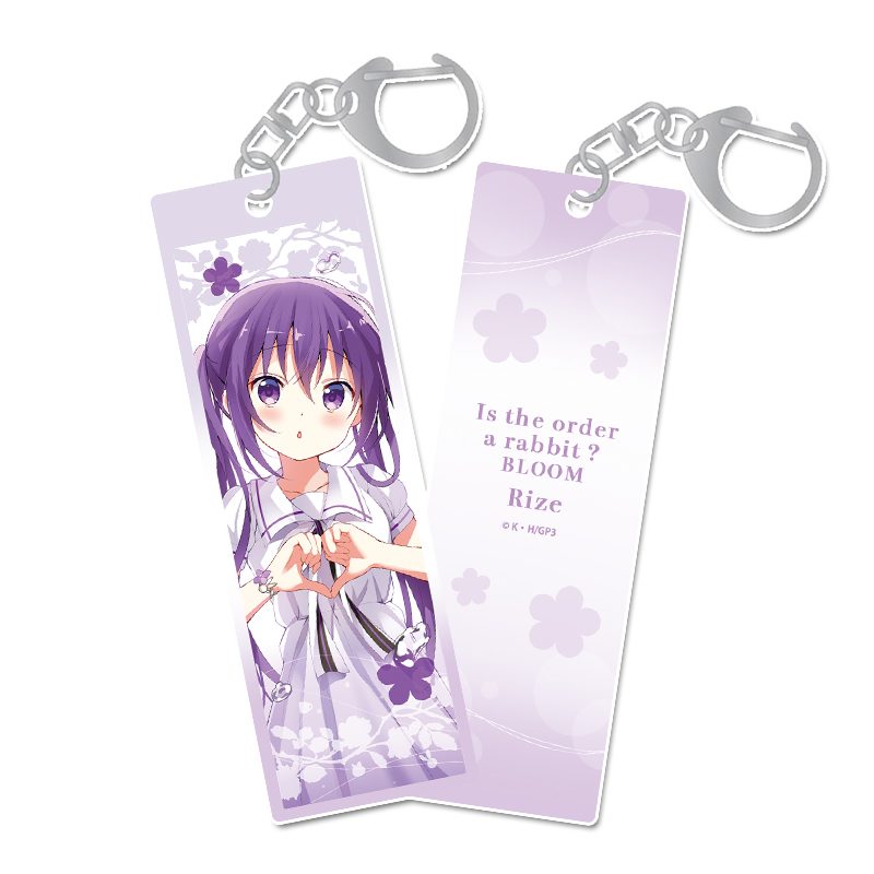 ご注文はうさぎですか? BLOOM アクリルスティックキーホルダー リゼ ("Is the order a rabbit? BLOOM" Acrylic Stick Key Chain Rize)