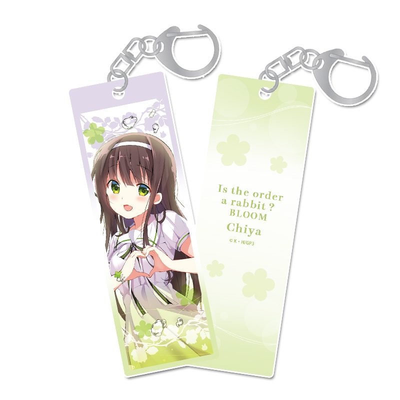 ご注文はうさぎですか? BLOOM アクリルスティックキーホルダー 千夜 ("Is the order a rabbit? BLOOM" Acrylic Stick Key Chain Chiya)