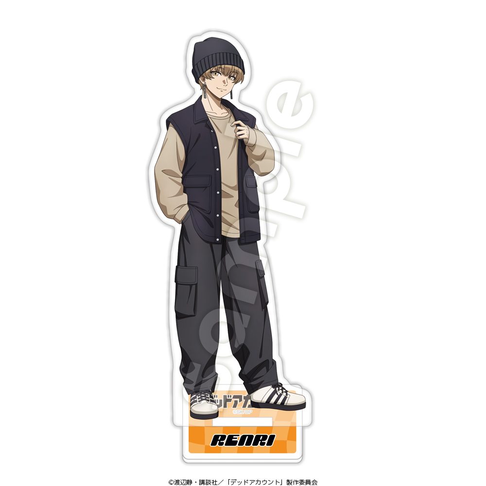デッドアカウント アクリルスタンド 羽住蓮理 ("Dead Account" Acrylic Stand Hasumi Renri)