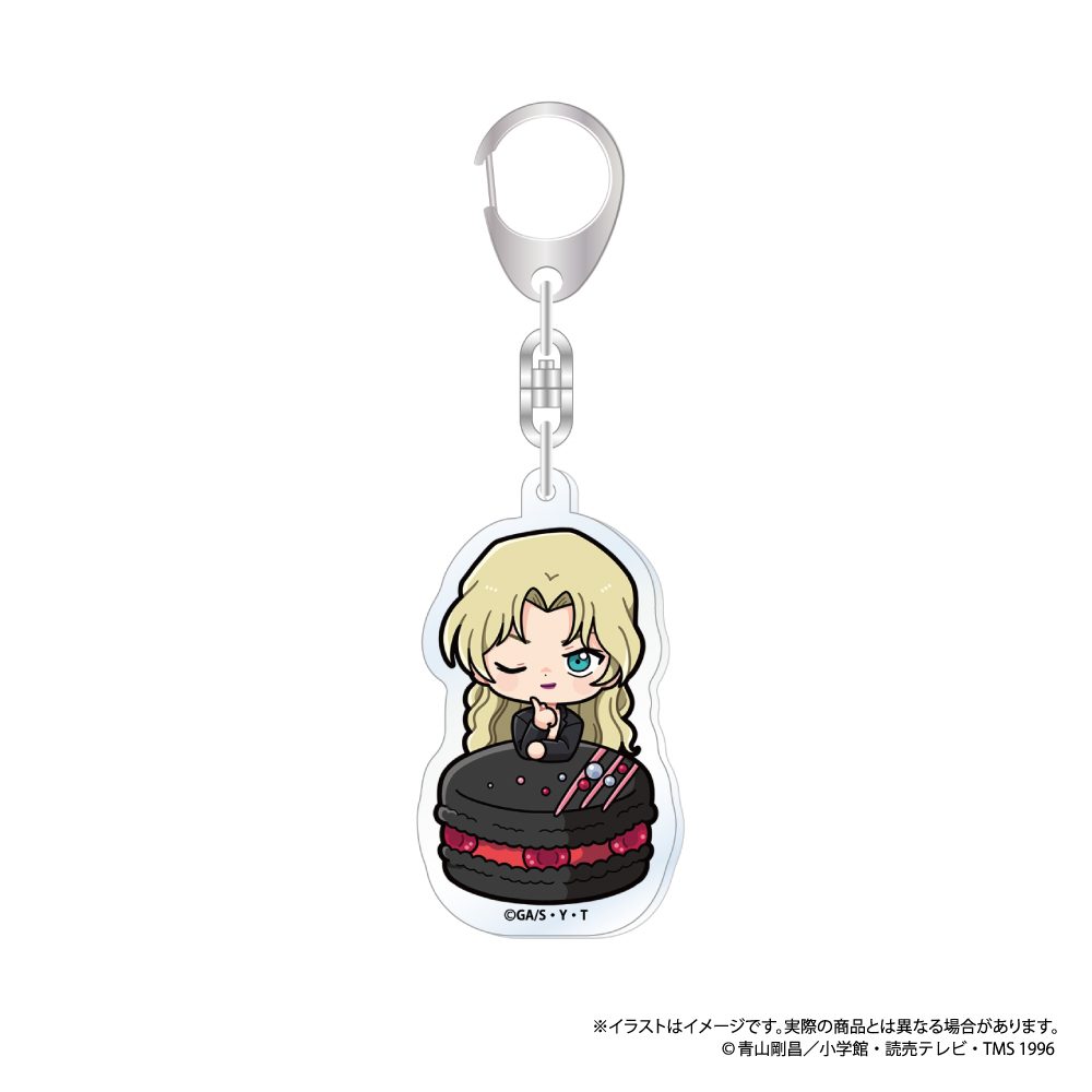 名探偵コナン アクリルキーホルダー ベルモットSD(マカロンVol.2) ("Detective Conan" Acrylic Key Chain Vermouth SD (Macaron Vol. 2))