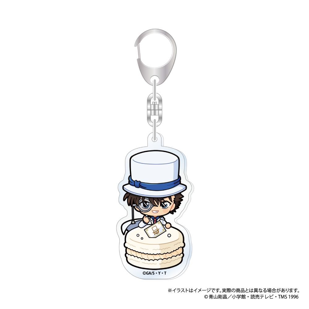 名探偵コナン アクリルキーホルダー 怪盗キッドSD(マカロンVol.2) ("Detective Conan" Acrylic Key Chain Kaito Kid SD (Macaron Vol. 2))