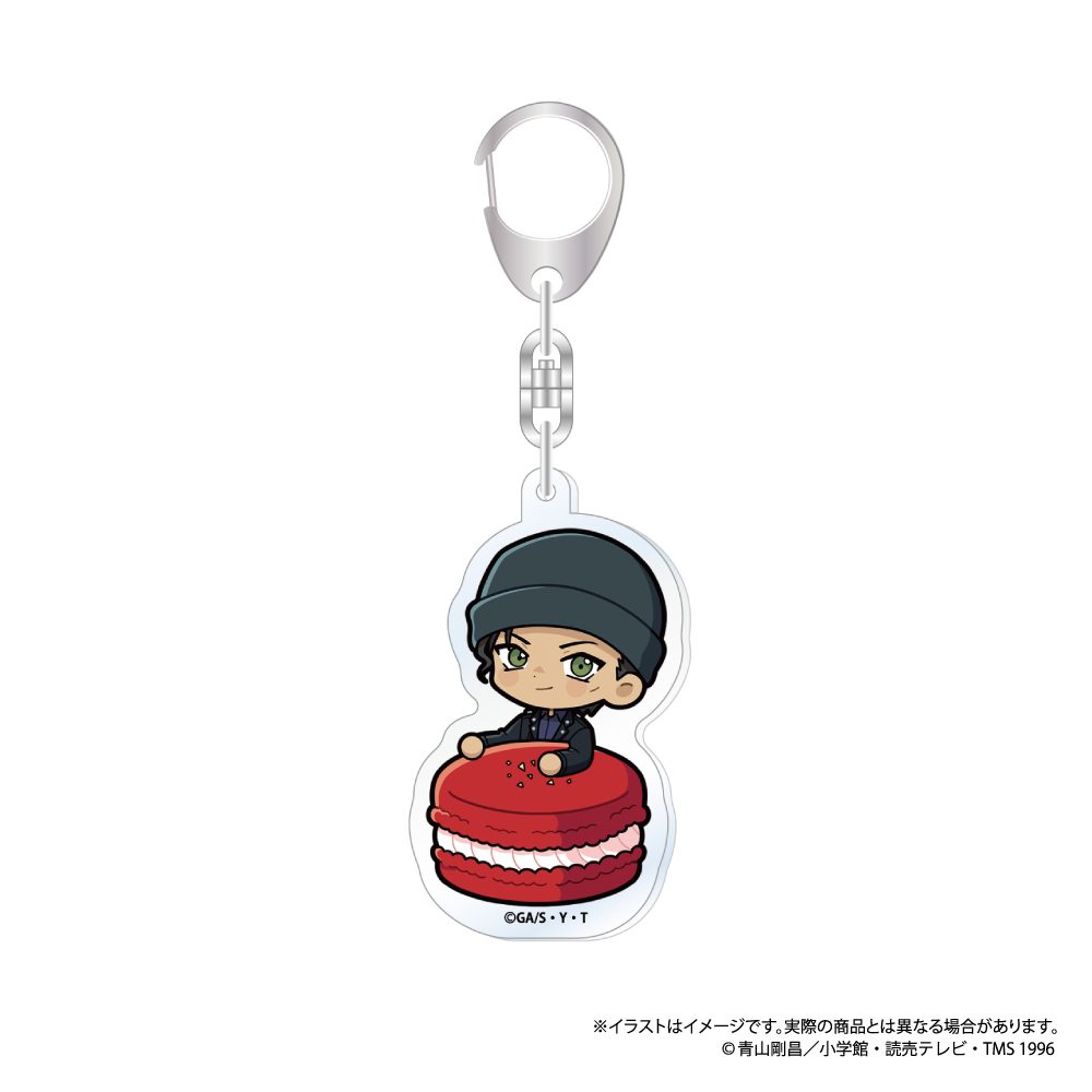 名探偵コナン アクリルキーホルダー 赤井秀一SD(マカロンVol.2) ("Detective Conan" Acrylic Key Chain Akai Shuichi SD (Macaron Vol. 2))