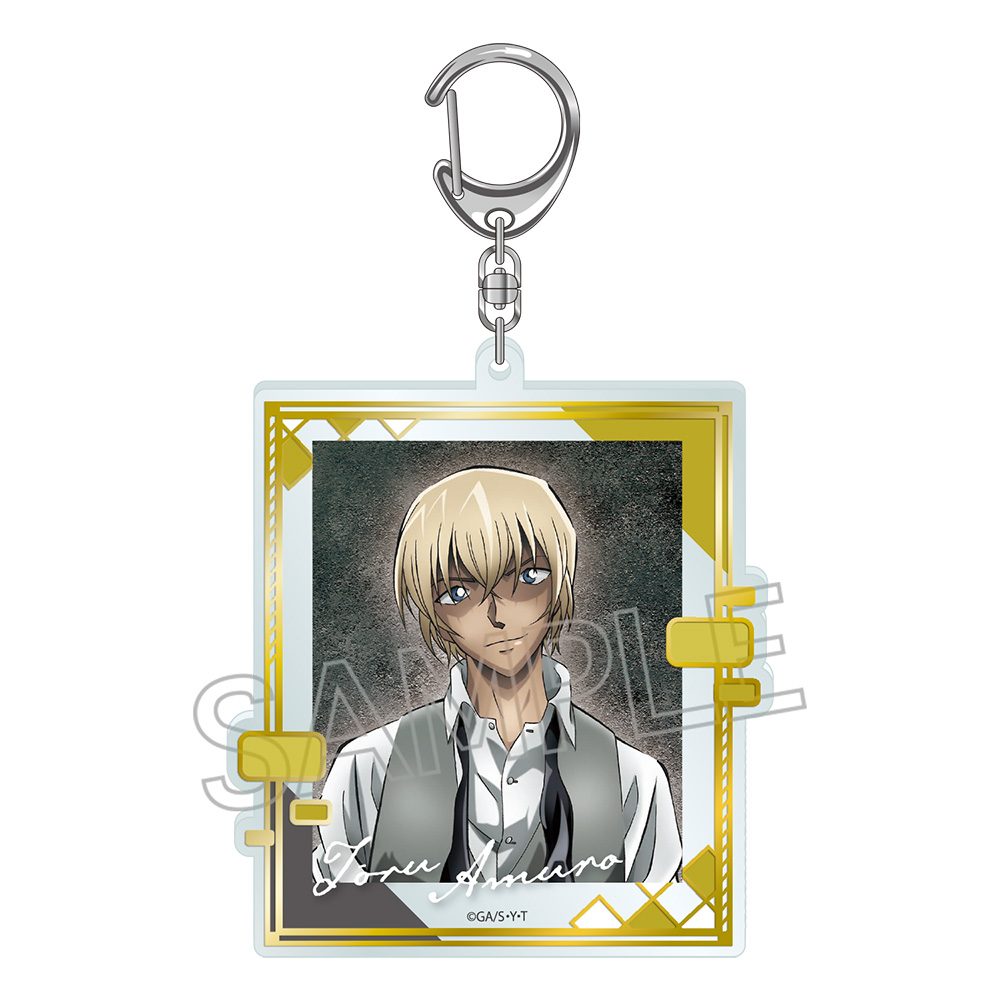 名探偵コナン 箔押しアクリルキーホルダー 安室透 ("Detective Conan" Gilding Acrylic Key Chain Amuro Toru)