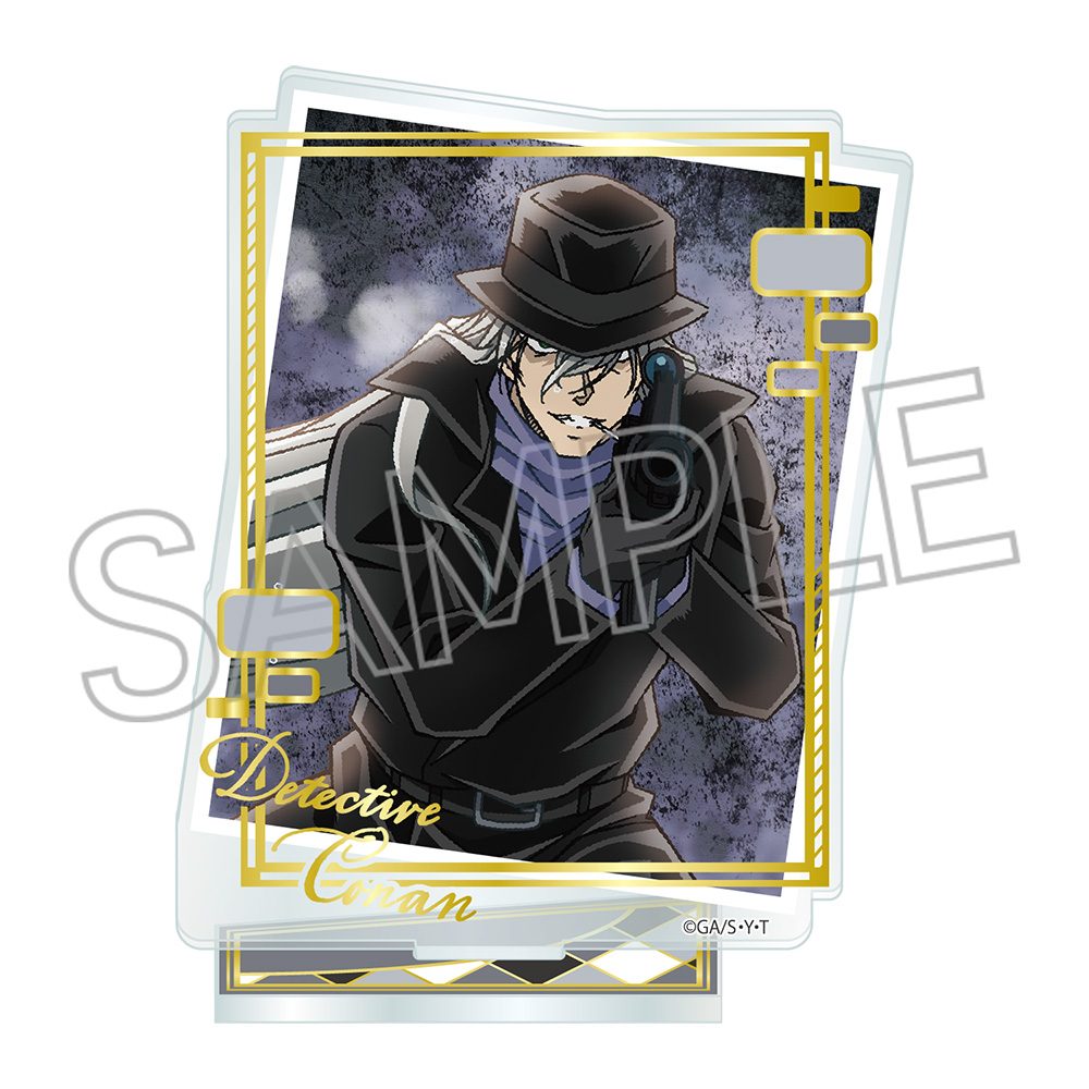 名探偵コナン 箔押しアクリルスタンド ジン ("Detective Conan" Gilding Acrylic Stand Gin)
