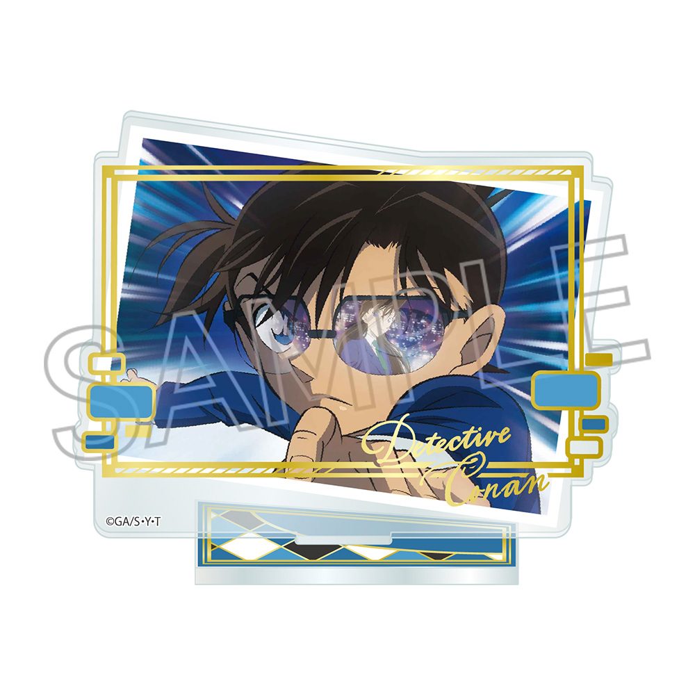 名探偵コナン 箔押しアクリルスタンド 江戸川コナン ("Detective Conan" Gilding Acrylic Stand Edogawa Conan)