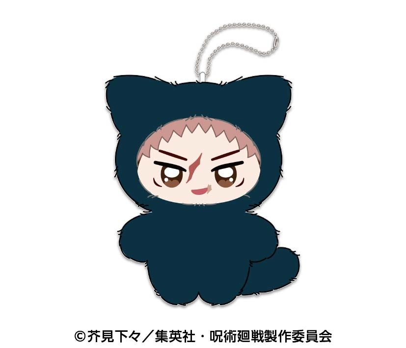 呪術廻戦 ちみけもますこっと2 1 虎杖悠仁 ("Jujutsu Kaisen" Chimikemo Mascot 2 1 Itadori Yuji)