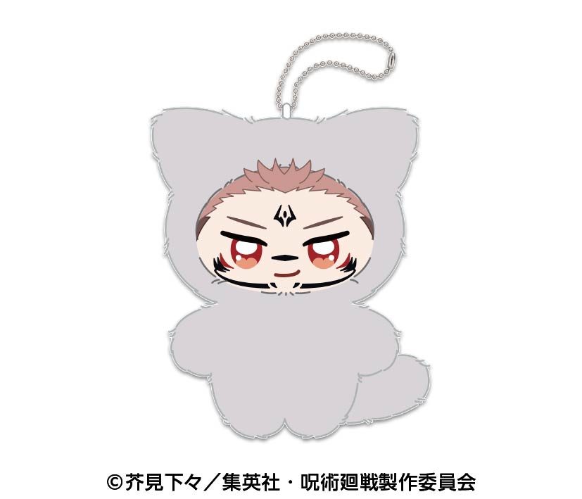 呪術廻戦 ちみけもますこっと2 6 宿儺 ("Jujutsu Kaisen" Chimikemo Mascot 2 6 Sukuna)