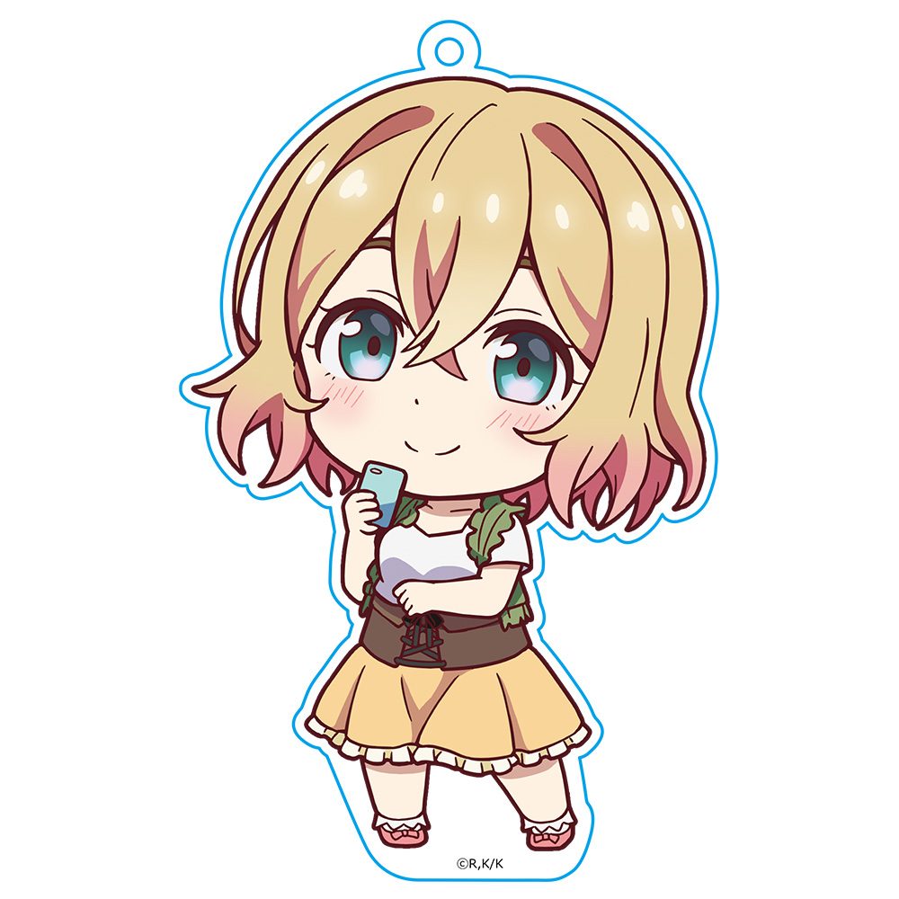 彼女、お借りします ぷにこれ!キーホルダー(スタンド付) 七海麻美 ("Rent-A-Girlfriend" Puni Colle! Key Chain (with Stand) Nanami Mami)