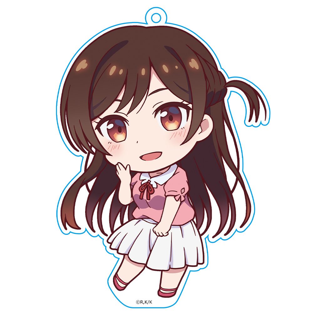 彼女、お借りします ぷにこれ!キーホルダー(スタンド付) 水原千鶴 ("Rent-A-Girlfriend" Puni Colle! Key Chain (with Stand) Mizuhara Chizuru)