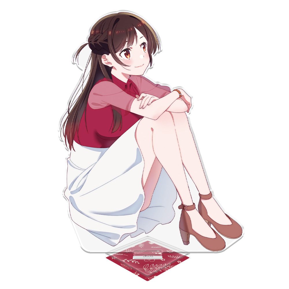 彼女、お借りします アクリルキャラスタンド 水原千鶴 私服Ver. ("Rent-A-Girlfriend" Acrylic Chara Stand Mizuhara Chizuru Casual Outfit Ver.)