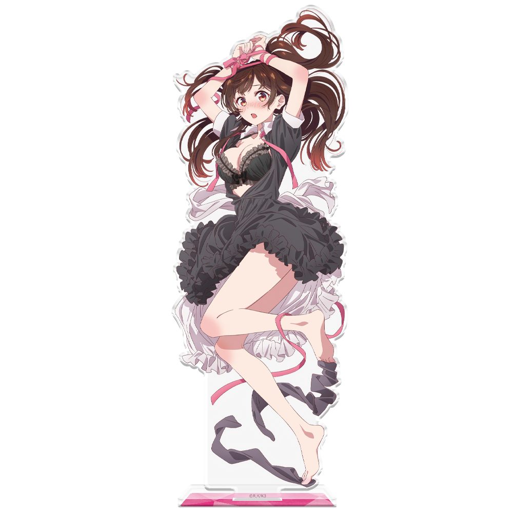 彼女、お借りします アクリルキャラスタンドB 水原千鶴 描き下ろし ("Rent-A-Girlfriend" Acrylic Chara Stand B Mizuhara Chizuru Original Illustration)