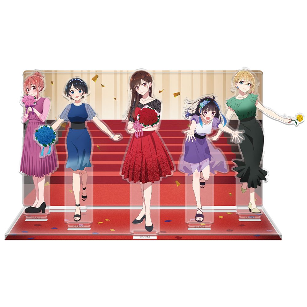 彼女、お借りします アクリルジオラマ ("Rent-A-Girlfriend" Acrylic Diorama)