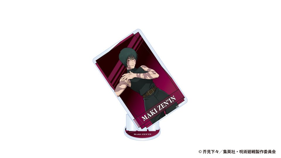 呪術廻戦 死滅回游 アクリルカードスタンド 禪院真希 ("Jujutsu Kaisen" Culling Game Acrylic Card Stand Zen'in Maki)
