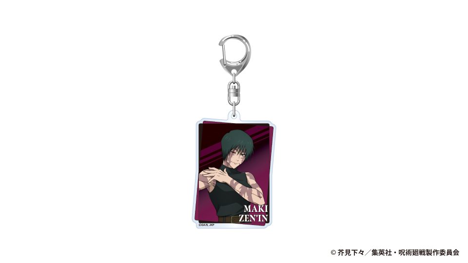 呪術廻戦 死滅回游 アクリルキーホルダー 禪院真希 ("Jujutsu Kaisen" Culling Game Acrylic Key Chain Zen'in Maki)