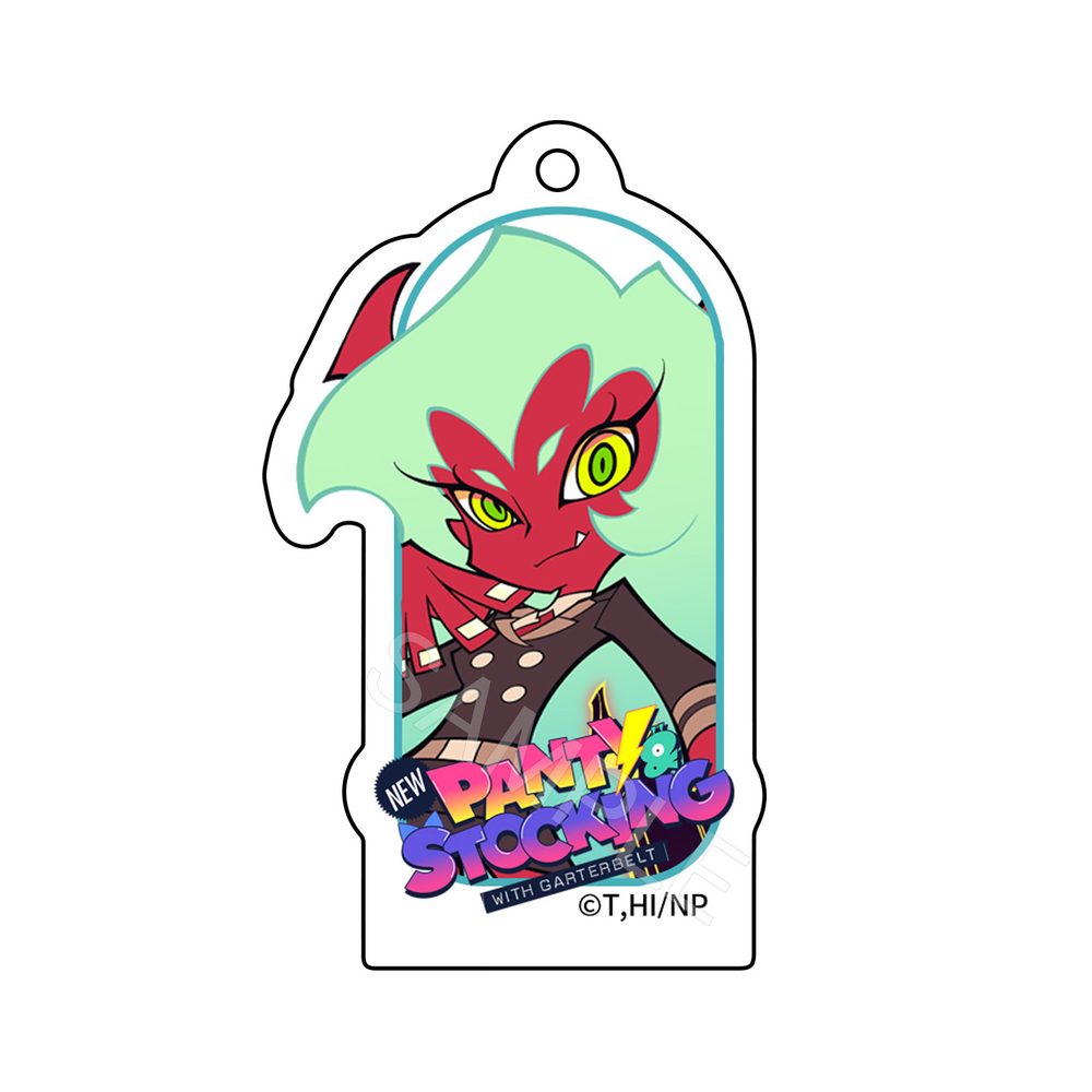 AFORCE×DRAGON HORSE New PANTY & STOCKING with GARTERBELT アクリルキーホルダー スキャンティ (AFORCE x DRAGON HORSE "NEW PANTY & STOCKING WITH GARTERBELT" ACRYLIC KEYCHAIN SCANTY)