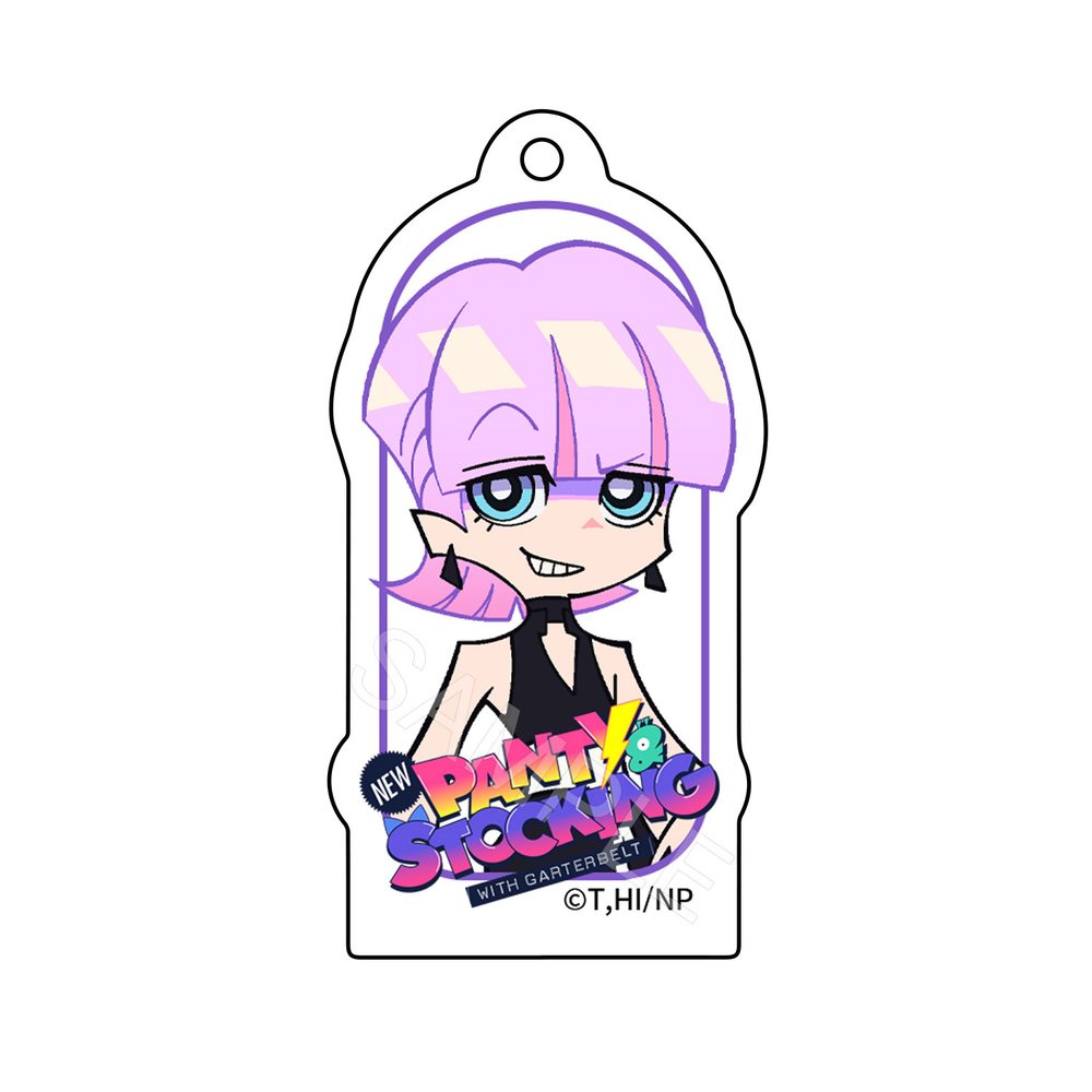 AFORCE×DRAGON HORSE New PANTY & STOCKING with GARTERBELT アクリルキーホルダー ポリウレタン (AFORCE x DRAGON HORSE "NEW PANTY & STOCKING WITH GARTERBELT" ACRYLIC KEYCHAIN POLYURETHANE)