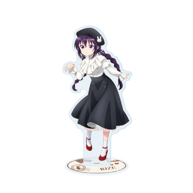 アクリルスタンド ご注文はうさぎですか? BLOOM 27 リゼ ベレー帽Ver.(描き下ろしイラスト) (Acrylic Stand "Is the order a rabbit? BLOOM" 27 Rize Beret Ver. (Original Illustration))