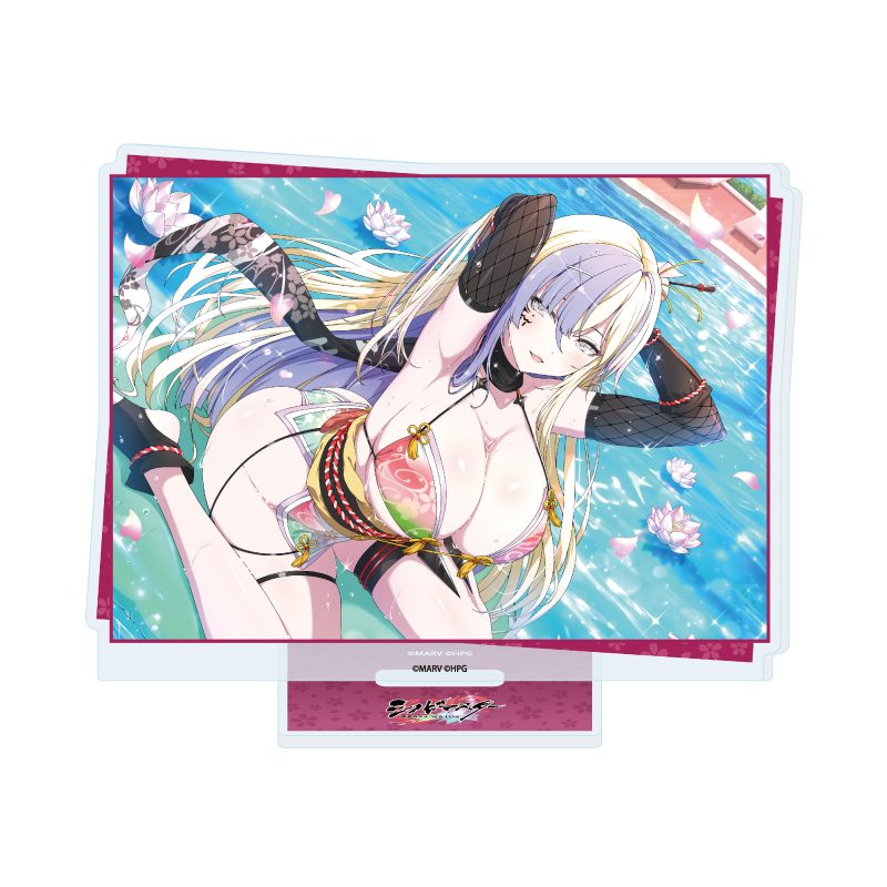 アクリルスタンド シノビマスター 閃乱カグラ NEW LINK 136 睡蓮(公式イラスト) (Acrylic Stand "Shinovi Master Senran Kagura: NEW LINK" 136 Suiren (Official Illustration))