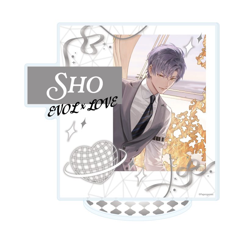 アクリルスタンド 恋とプロデューサー -EVOL×LOVE- 68 ショウ(公式イラスト) (Acrylic Stand "Mr Love: Queen's Choice" 68 Xiao Ling (Sho) (Official Illustration))