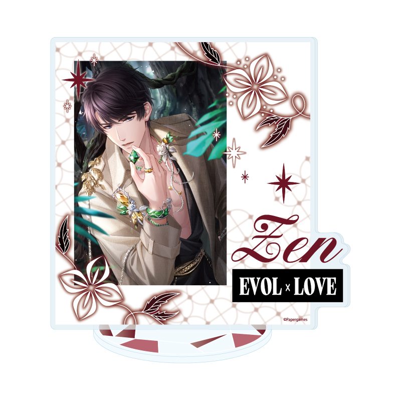 アクリルスタンド 恋とプロデューサー -EVOL×LOVE- 72 ゼン・瞳の奥に隠して(公式イラスト) (Acrylic Stand "Mr Love: Queen's Choice" 72 Victor (Zen), Hidden Deep In Your Eyes (Official Illustration))