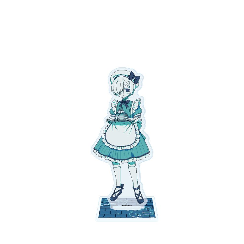 アクリルスタンド 梅雨が明けるまで 04 アメオ(子供Ver.)(描き下ろしイラスト) (Acrylic Stand "Tsuyu ga Akeru Made" 04 Ameo (Child Ver.) (Original Illustration))