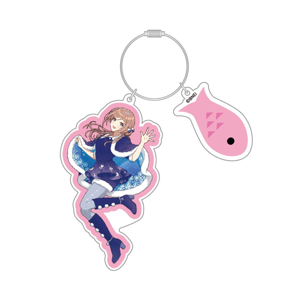 学園アイドルマスター アクリルキーホルダー 姫崎莉波 初星パラダイスVer. ("Gakuen Idolmaster" Acrylic Key Chain Himesaki Rinami Hatsuboshi Paradise Ver.)