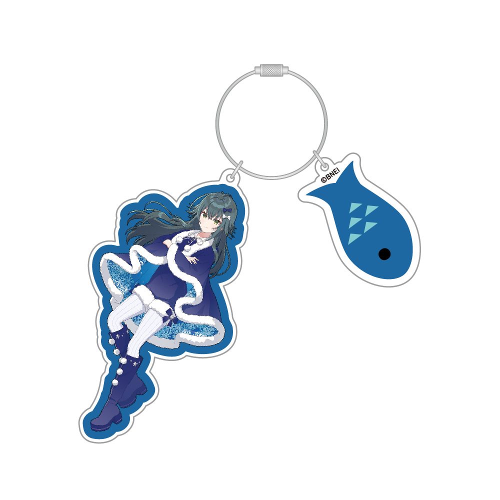 学園アイドルマスター アクリルキーホルダー 月村手毬 初星パラダイスVer. ("Gakuen Idolmaster" Acrylic Key Chain Tsukimura Temari Hatsuboshi Paradise Ver.)