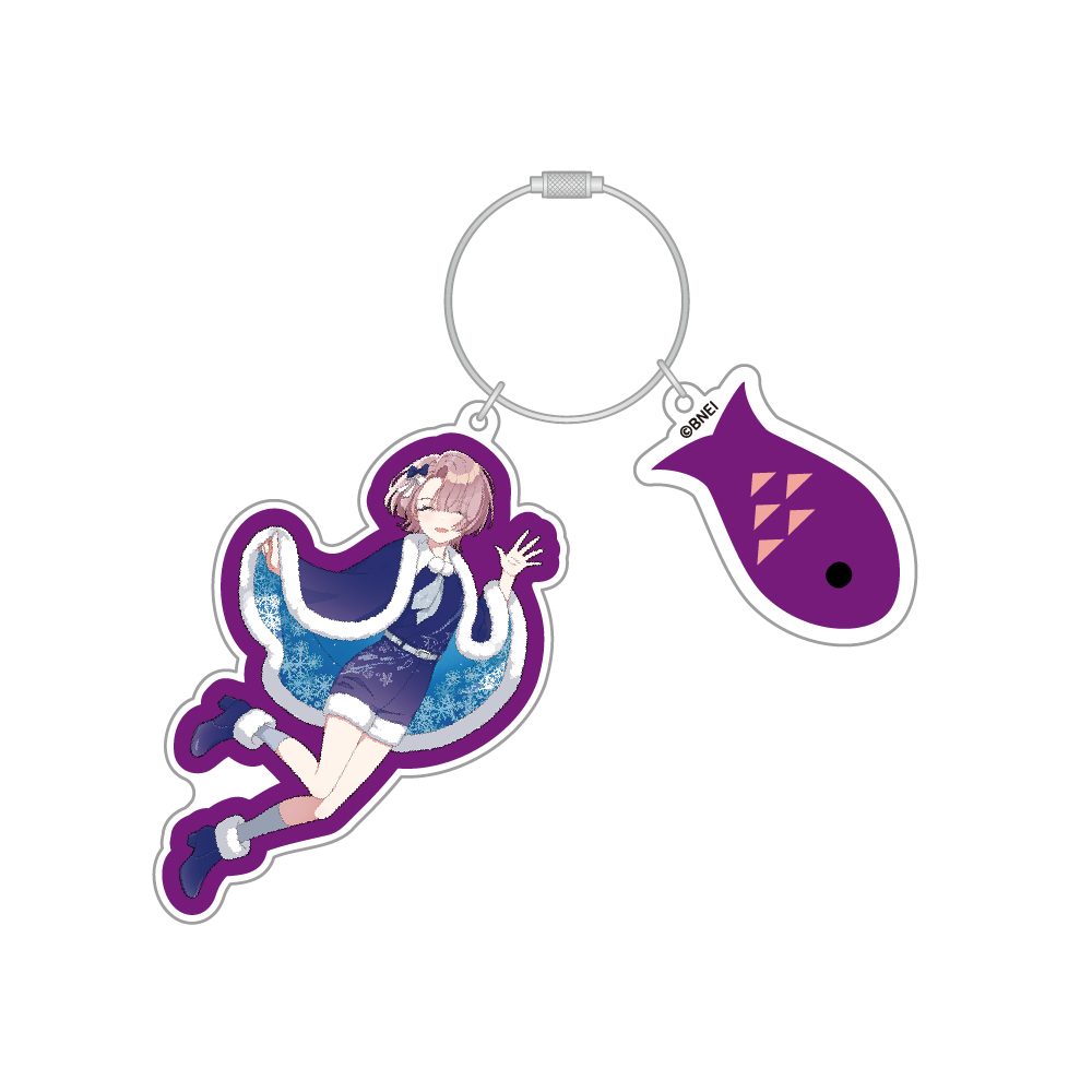 学園アイドルマスター アクリルキーホルダー 有村麻央 初星パラダイスVer. ("Gakuen Idolmaster" Acrylic Key Chain Arimura Mao Hatsuboshi Paradise Ver.)
