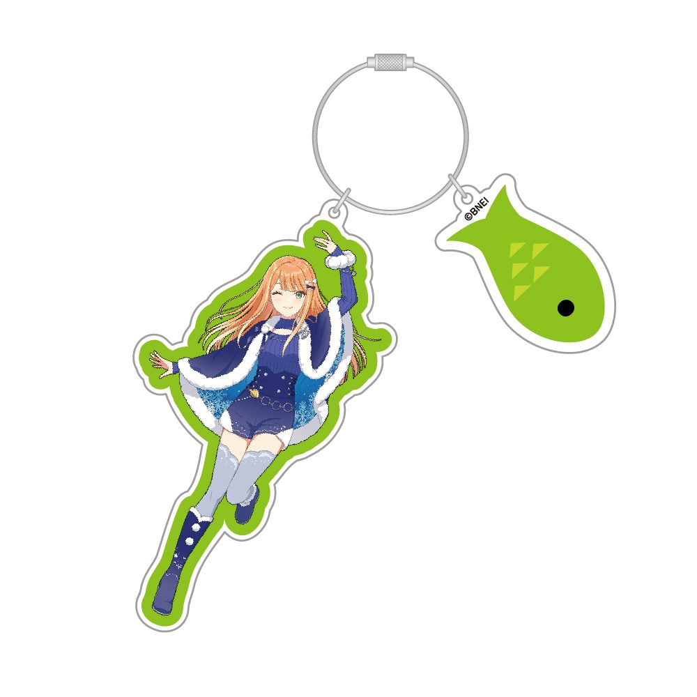 学園アイドルマスター アクリルキーホルダー 紫雲清夏 初星パラダイスVer. ("Gakuen Idolmaster" Acrylic Key Chain Shiun Sumika Hatsuboshi Paradise Ver.)